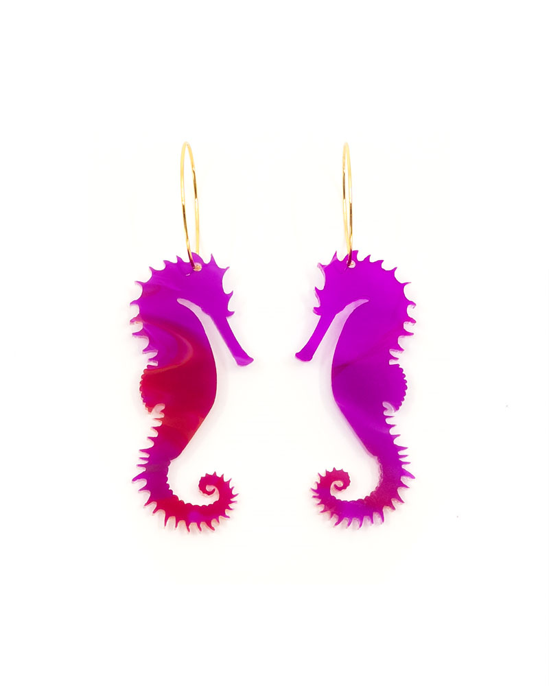 Fuchsia Seahorse - Image 2