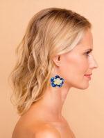 Forget Me Not - 1 Dash of Gold Acrylic Earrings
